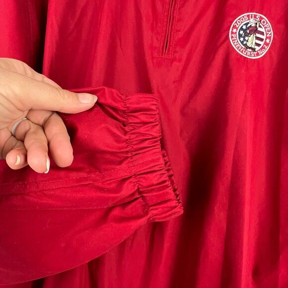 GOLF 2005 US OPEN PINEHURST No.2 EUC Tommy Hilfiger Embroidered 1/4 Zip Pullover - Picture 7 of 12